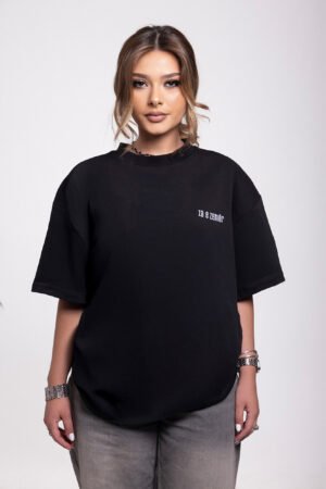 Za e Zemër Signature Tee – Black Edition