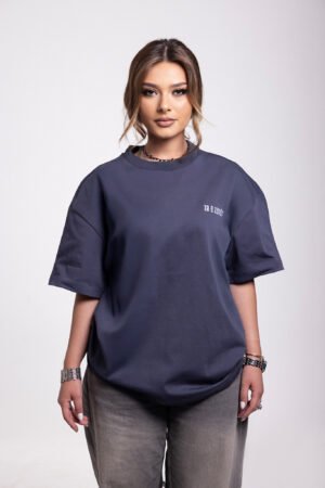 Za e Zemër Signature Tee – Anthracite Edition